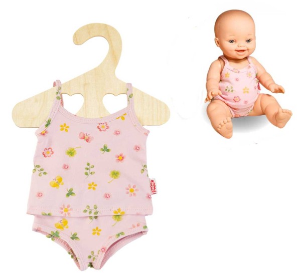 Puppen-Unterwäsche Prinzessin Emily Gr. 28-35 cm (Rosa)