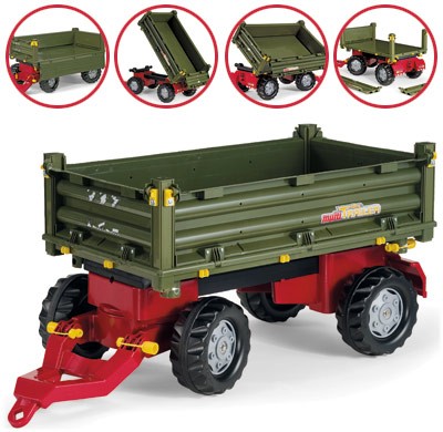 RollyTrailer Anhänger Multi 2-achsig (Grün)