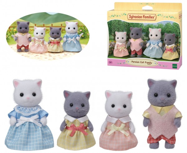 Sylvanian Families Perserkatzen Familie