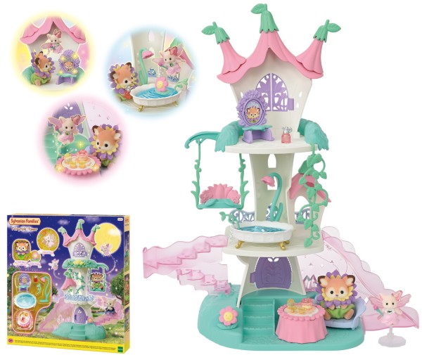 Sylvanian Families Magischer Märchenturm mit Figuren