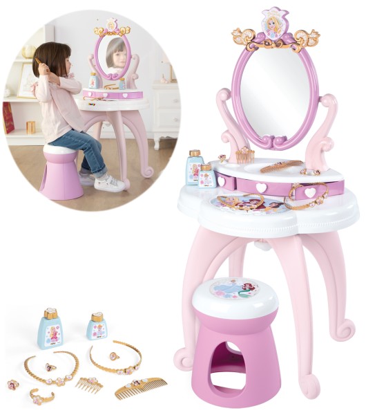 Disney Princess Frisier- und Schminktisch Frisiersalon 2in1