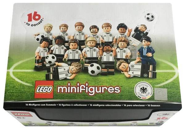 60 Minifiguren 71014 EM Special 2016 in Tüten im Display