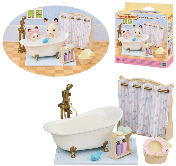 Sylvanian Families Bad- und Dusch-Set