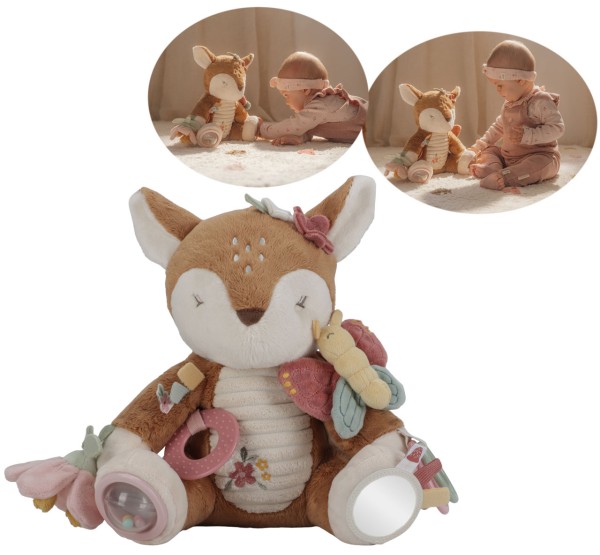 Activity Reh Fairy Garden Kuscheltier (Braun-Rosa)