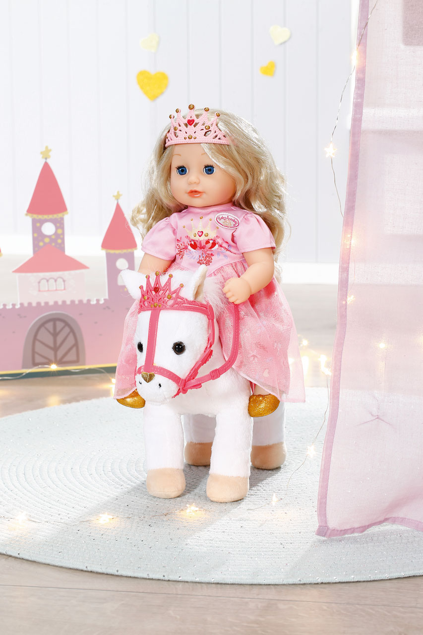 ZAPF CREATION Baby Annabell Little Sweet Pony WeiB Spielzeug24