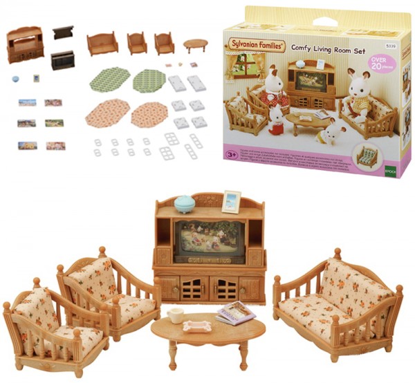 Sylvanian Families Landhaus Wohnzimmer