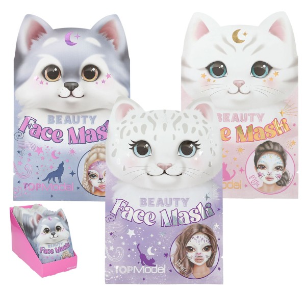 TOPModel Beauty Tuchmaske Tier Beauty and Me (Sortiert)