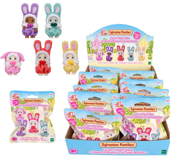 Sylvanian Families Sammelfiguren Hasenkostüm Babyfreunde (Sortiert)