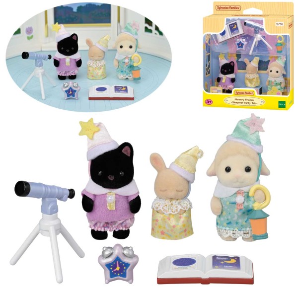 Sylvanian Families Kindergarten Freunde Übernachtungsparty