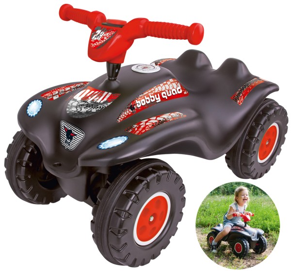 Rutscher Bobby Quad Racing (Schwarz-Rot)