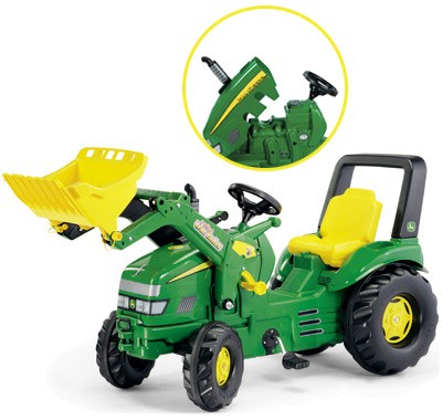 RollyX-Trac John Deere mit Frontlader (Grün)