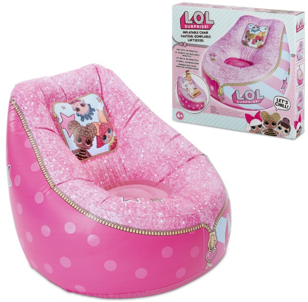 L.O.L. Surprise Inflatable Chair Kinder-Sessel (Pink)