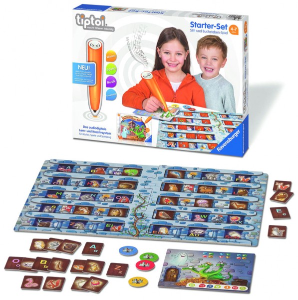 Lernspiel Tiptoi Starter Set mit Stift und Buchstaben-Spiel