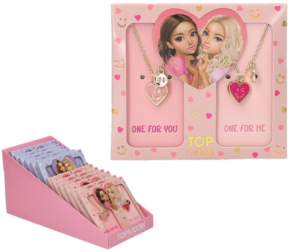 TOPModel BFF Ketten Set (Rosa-Gold)