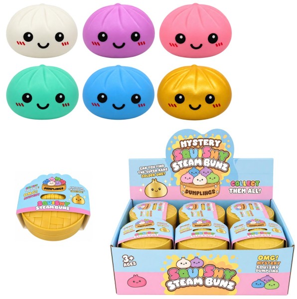 Mystery Squishy Dumpling 9 cm (Sortiert)