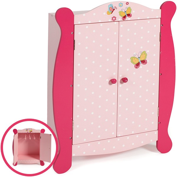 Puppenschrank Papilio Pink (Rosa-Pink)