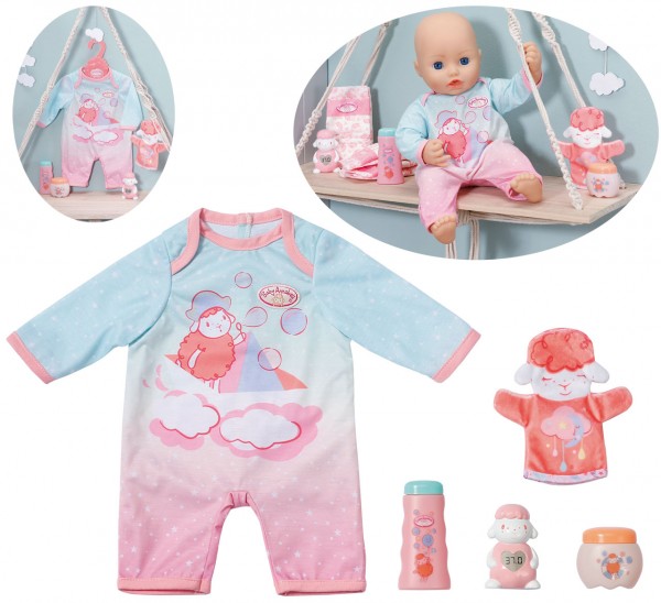 Baby Annabell Babypflegeset Zubehör für Puppe (Rosa)