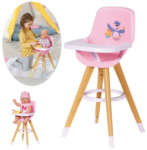 Baby Born Hochstuhl 43 cm (Rosa)