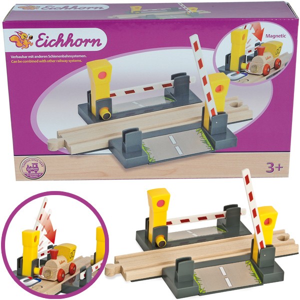 Eisenbahn-Set Bahnübergang