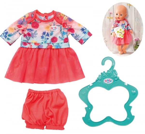 Baby Born Trend Babykleid 43 cm (Bunt-Koralle)