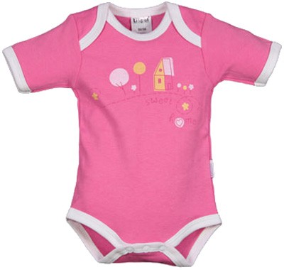 Body Kurzarm Sweet Home Gr. 50/56 (Pink)