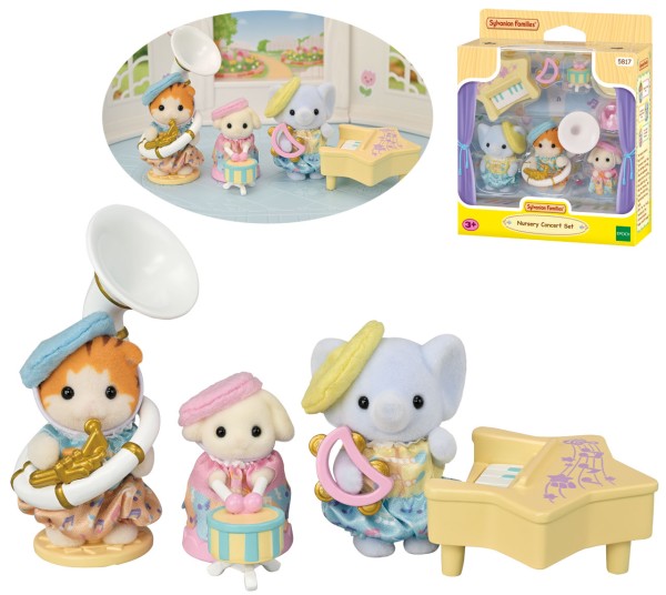 Sylvanian Families Baby Konzert Figurenset