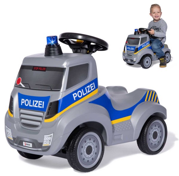 FerbedoTruck Police Rutscherauto Polizei mit Sirene