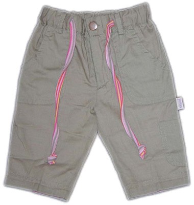 Mädchenhose mit aufgesetzten Taschen Gr. 62 (Khaki)