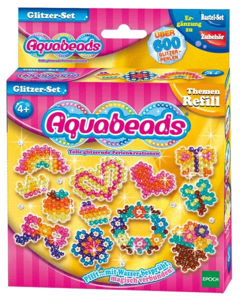 Aquabeads Glitzer-Set Refill