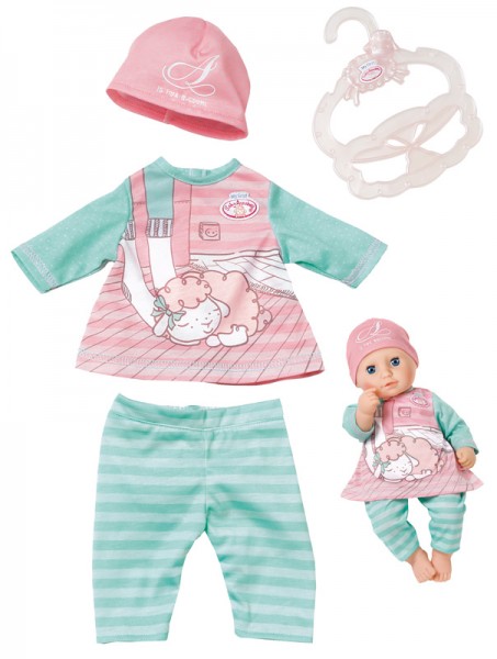 My First Baby Annabell Baby Outfit 30 - 36 cm (Rosa-Mint)