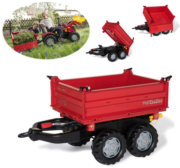 Rolly Trailer Anhänger Mega (Rot)