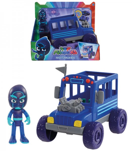 PJ Masks Ninja mit Bus (Blau)