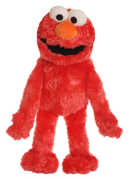 Living Puppets Sesamstrasse Handpuppe Elmo 45 cm (Rot)