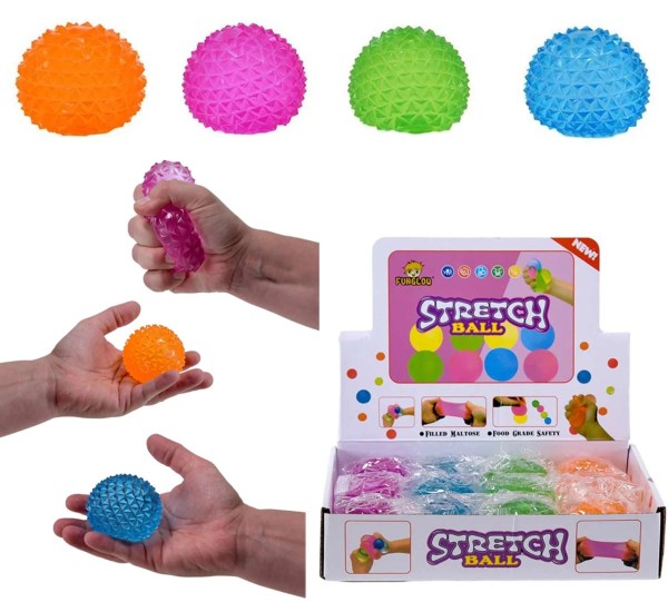 Maltose Quetsch Diamanten Ball Funkelnder Quetschspaß 5,5 cm (Sortiert)