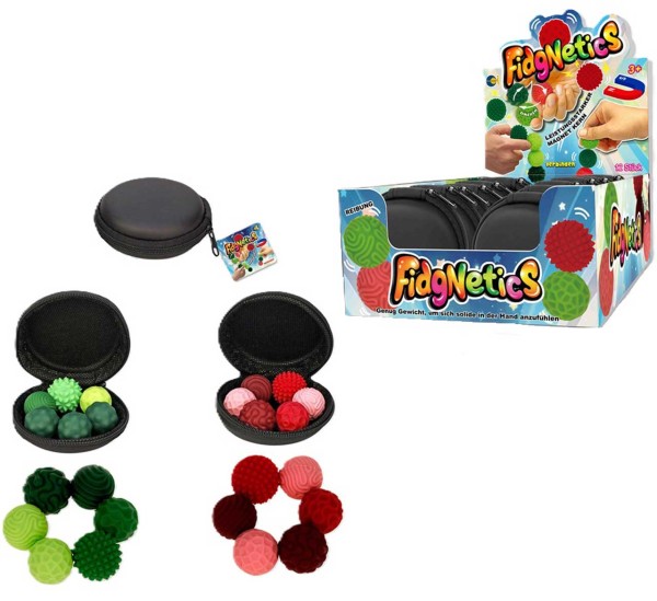FidgNetics Magnetische Sensorik Spiel (Sortiert)