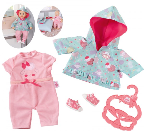 My Little Baby Annabell Spielplatz Outfit 36 cm (Mint-Rosa)