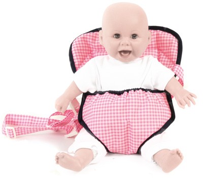Puppentragegurt Deluxe (Pink Checker)