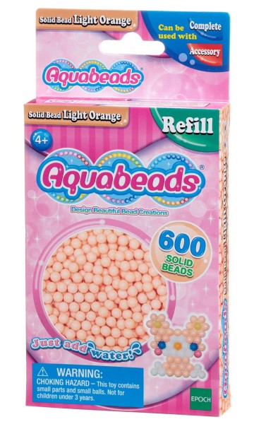 Aquabeads Hellorange Perlen Refill-Set