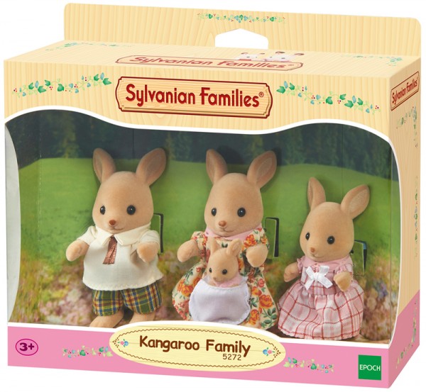 Sylvanian Families Känguru Familie Beutel
