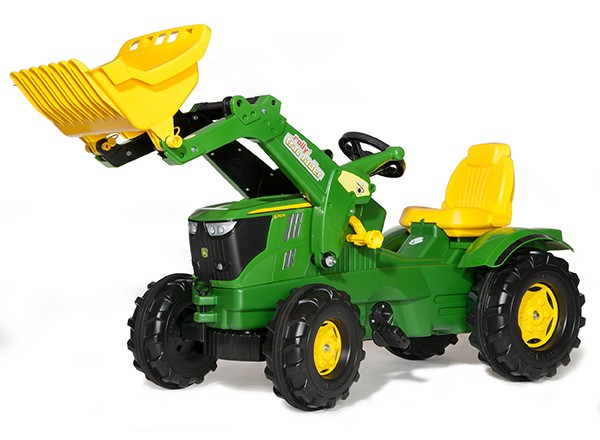 RollyFarmtrac John Deere 6210 R mit Frontlader (Grün)