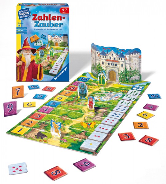 Kinderspiel Zahlen-Zauber