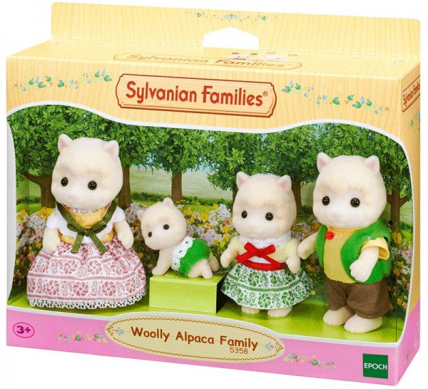 Sylvanian Families Alpaka Familie Wollig