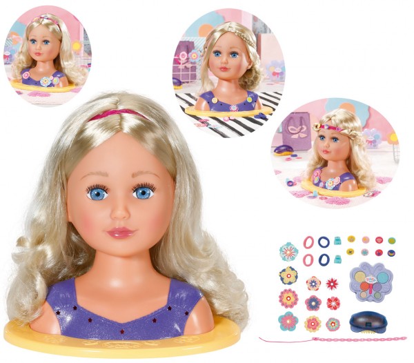 Baby Born Sister Styling Head Schminkkopf 27 cm (Blond)