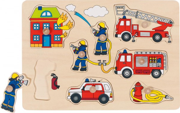 Steckpuzzle Feuerwehr