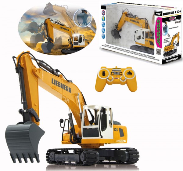 RC Bagger Liebherr R936 1:20 2,4 GHz (Gelb)