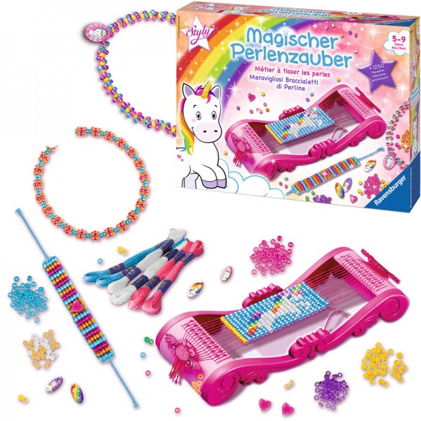 Bastelset Magischer Perlenzauber Einhorn