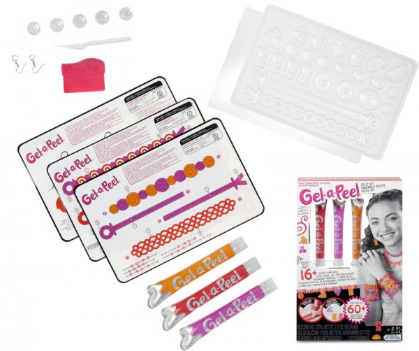 Gel-a-Peel 3er Pack Gel Set Jelly Kit (Rot-Lila-Orange)