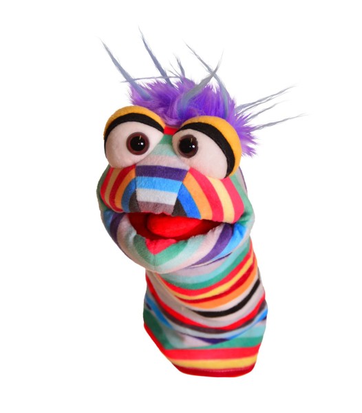 Living Puppets Quasselwurm Schnappelchen (Geringelt)