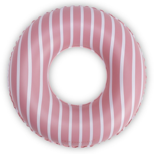Schwimmring Streifen 55 cm (Altrosa)