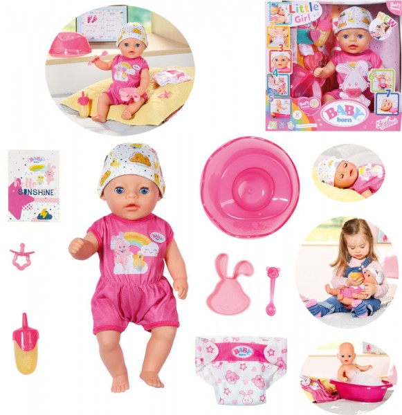 Baby Born Soft Touch Little Girl Puppe 36 cm (Rosa)